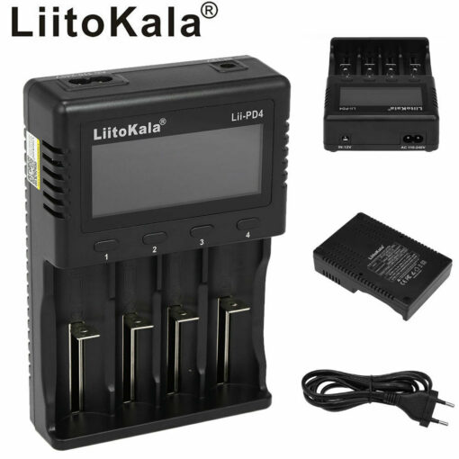 Chargeur 4 accus avec suivi de charge - Image 2