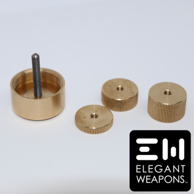 Pommeau laiton PDWN Mk.4 / Flow / consulaire Mk.3 avec lestes